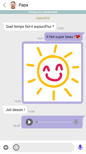 KidiCom Chat (CA français) Screen 2