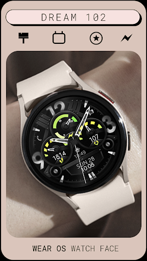 Dream 102 - Hybrid watch face Screen 2