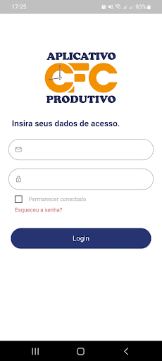Android application CFC Produtivo screenshort