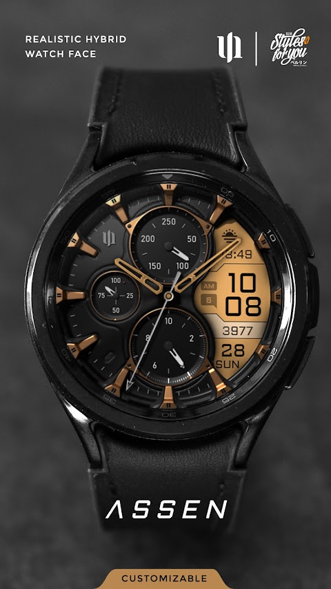 S4U Assen - Hybrid watch faceのおすすめ画像1
