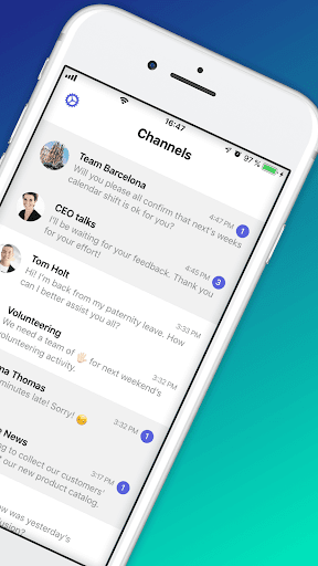 Ommnio - Employees app Screen 2
