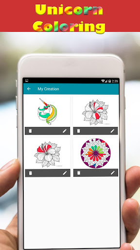 Unicorn Coloring Book for adults