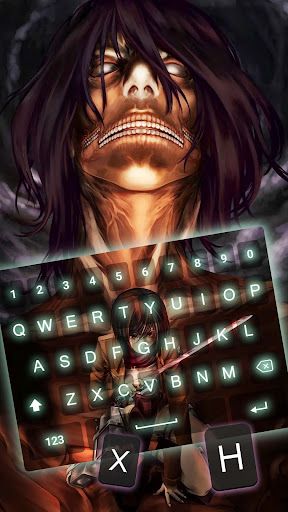 Attack on Titan Keyboard Theme