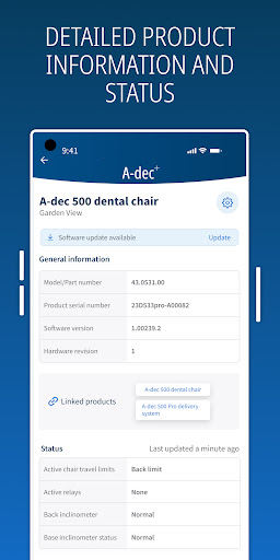A-dec+ Screen 3