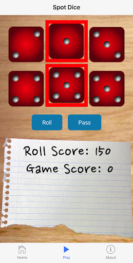 Spot Dice Screen 3