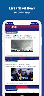 Live cricket Score - T20 Fixtures & Info 2.0.2 APK screenshots 11