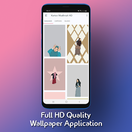 Muslimah Cartoon Wallpaper HD