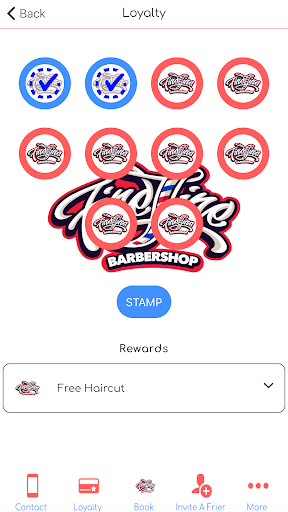 FineLine Barbershop Screen 2