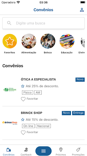 Android application Assejus + screenshort