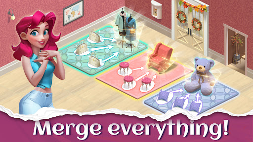 Android application Pet Merge Manor: Makeover Game screenshort