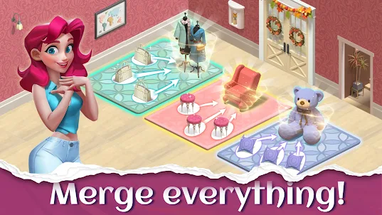 Pet Merge Manor: Makeover Game