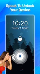 Captura 1 Bloqueo de Voz de Pantalla android
