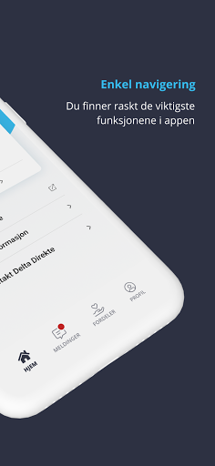 Delta-appen Screen 2