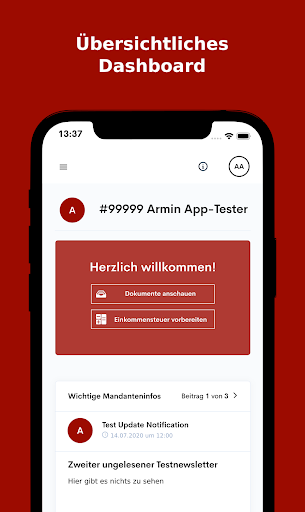 Android application my.th screenshort