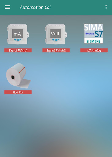 Android application Automation Cal screenshort