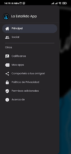 La Estallido App Screen 3