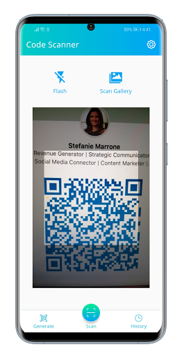 Android application QR & Barcode Scanner screenshort