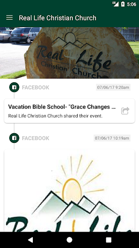 Real Life Christian Church Screen 2