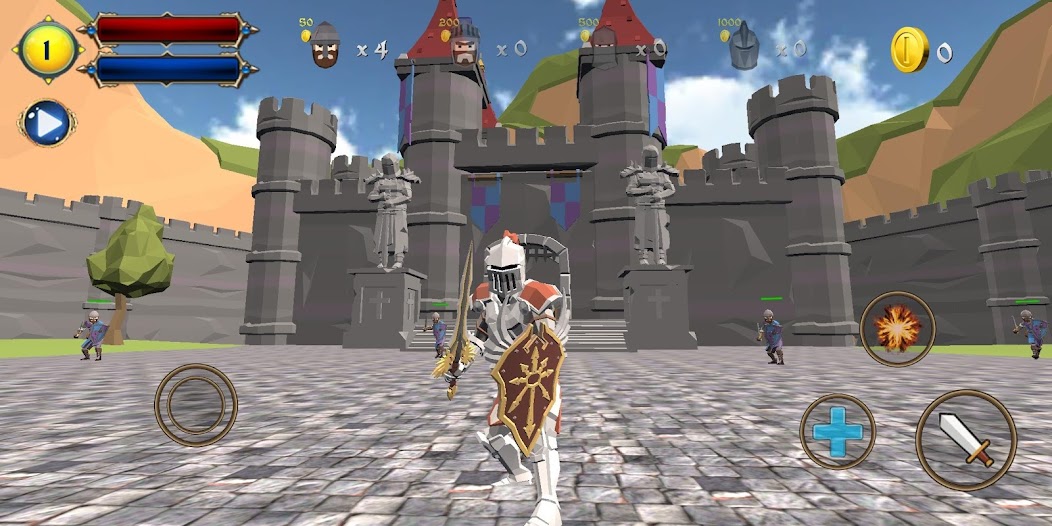 Castle Defense Knight Fight banner