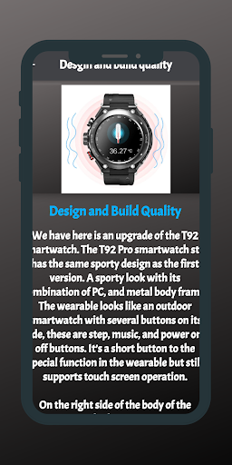 T92 pro Smartwatch guide 4