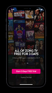 Zong TV Stream Live Apk News, Dramas and Shows app for Android 4
