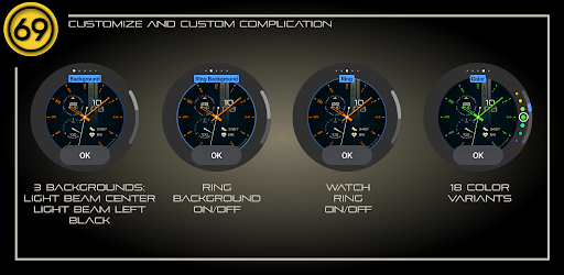 [69D] Conqueror watchface Screen 3