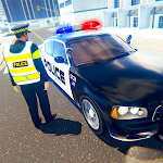 Cover Image of Baixar Simulador de Polícia de Trânsito - Jogos de Polícia de Trânsito  APK