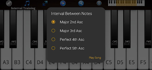 Piano Ear Training Screen 3
