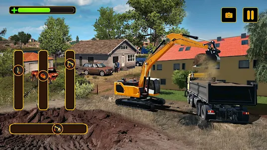 Heavy JCB Construction Game 3D