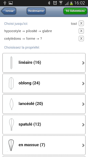 Identification des adventices Screen 3