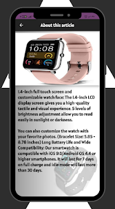 Kalinco Smart Watch Guide