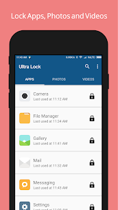 Ultra Lock - Bloqueo de aplicaciones y bóveda MOD APK (Pro desbloqueado) 1