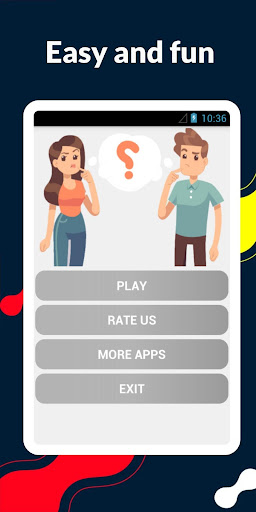 Android application Friends Quiz screenshort