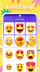 WAStickerApps Love Emoji GIF