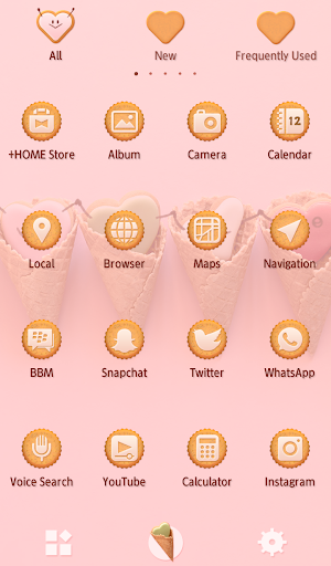 Cookie Cones Theme Screen 3