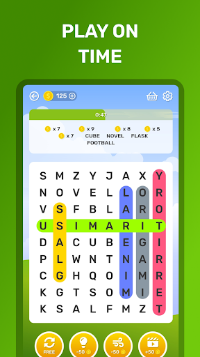 Word Search Puzzle Game Screen 3