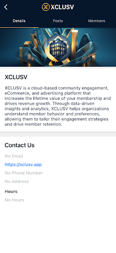 XCLUSV Screen 3