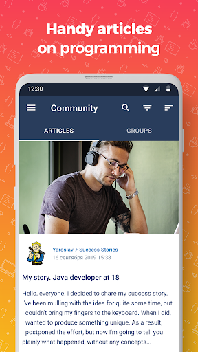 Screenshot of CodeGym: learn Java