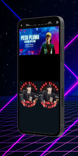 Android application Music Peso Pluma HitsOffline screenshort