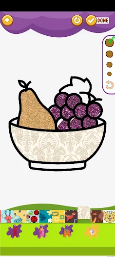 Fruits Coloring ASMR - Screenshot 4