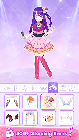 Game screenshot Anime Dress Up & Makeup Doll mod apk