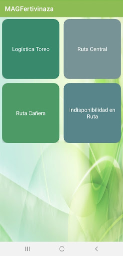 Android application MAGLogisticaFertivinaza screenshort