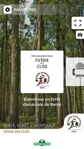 Android application Futaie des Clos screenshort