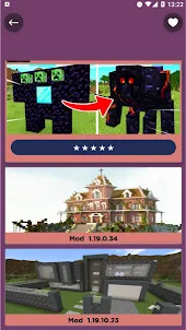 House map Mod for Minecraft