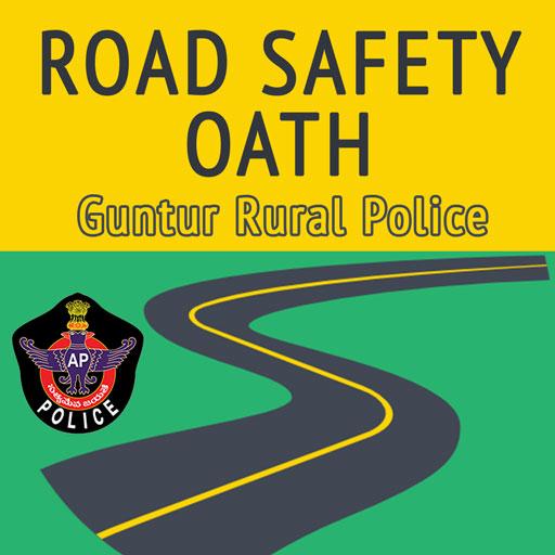 Road Safety Oath Guntur Rural logo