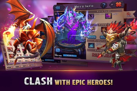 Descargar Clash of Lords 2 Mod APK 2024 (Dinero Ilimitado/Gemas, Sin Root) 2