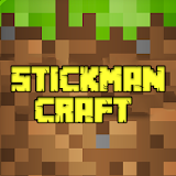 Stickman vs Multicraft Survival Craft Pocket icon