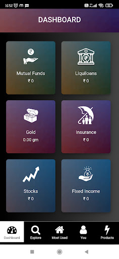 Android application PoweRevolution Finance screenshort