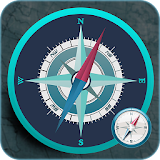 Digital Compass For Android : Compass Map icon