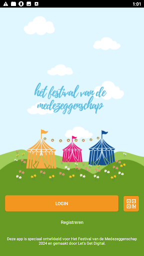 Android application Medezeggenschapsfestival screenshort